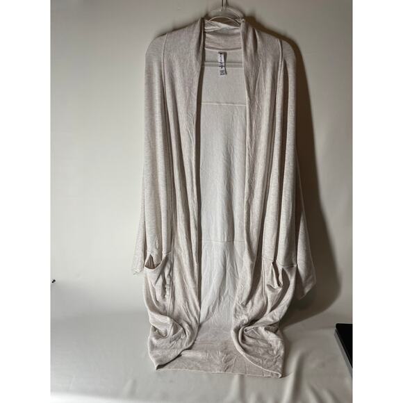 Athleta Ethereal Cocoon Wrap Cream Cardigan Plus Size 3X/4X - Picture 1 of 7